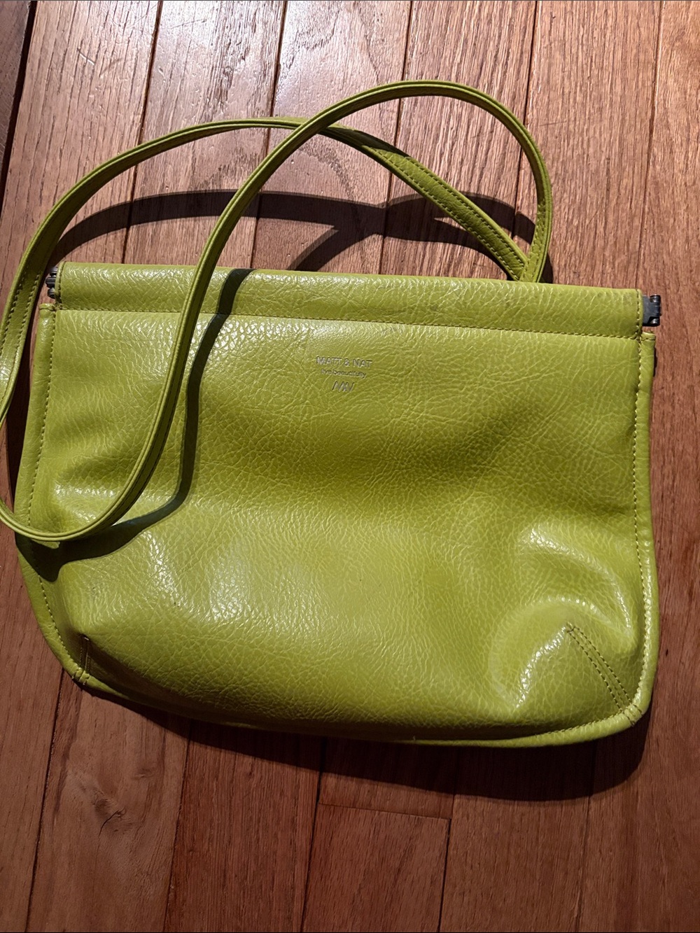 Matt & Nat Lime Green Crossbody Shoulder Bag
